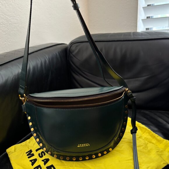 Isabel Marant Skano Belt Bag in Petrol - Picture 2 of 8